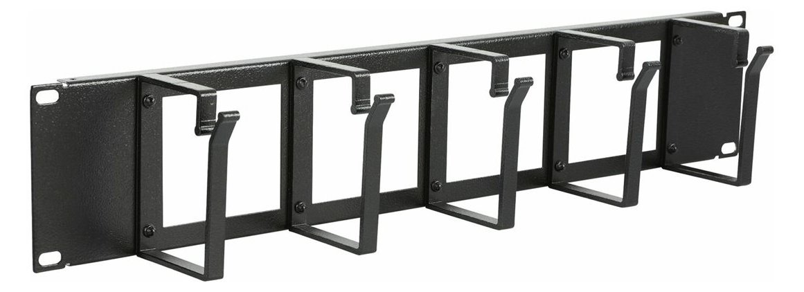 Lanview RAO115BL - Schwarz - 2U - 19 - Oval - 482 mm - 72 mm von LumaTech