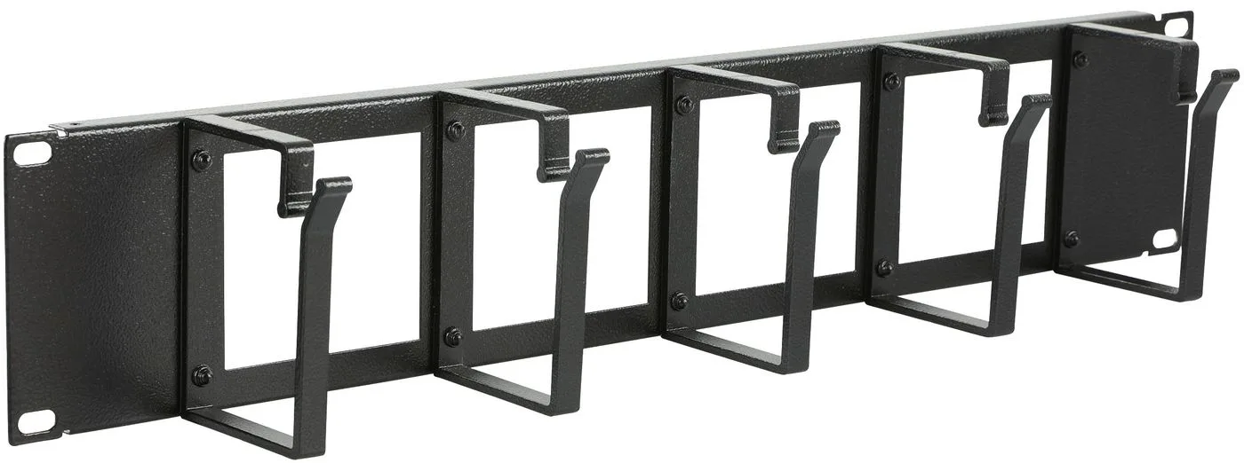Lanview RAO115BL - Schwarz - 2U - 19 - Oval - 482 mm - 72 mm, Ansicht 2