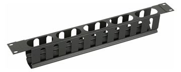 Lanview RAO400BL - Schwarz - Stahl - 1U - 19 - Oval - 482 mm von LumaTech