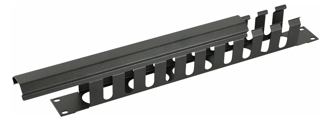 Lanview RAO400BL - Schwarz - Stahl - 1U - 19 - Oval - 482 mm, Ansicht 3