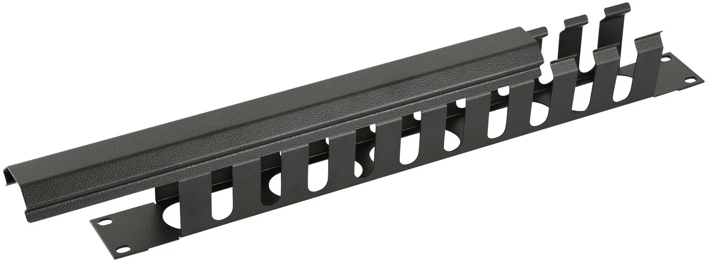 Lanview RAO400BL - Schwarz - Stahl - 1U - 19 - Oval - 482 mm, Ansicht 4