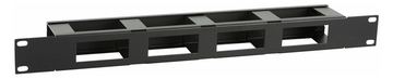 Lanview RAO410BL - Schwarz - 1U - 19 - Oval - 482 mm - 75 mm von LumaTech