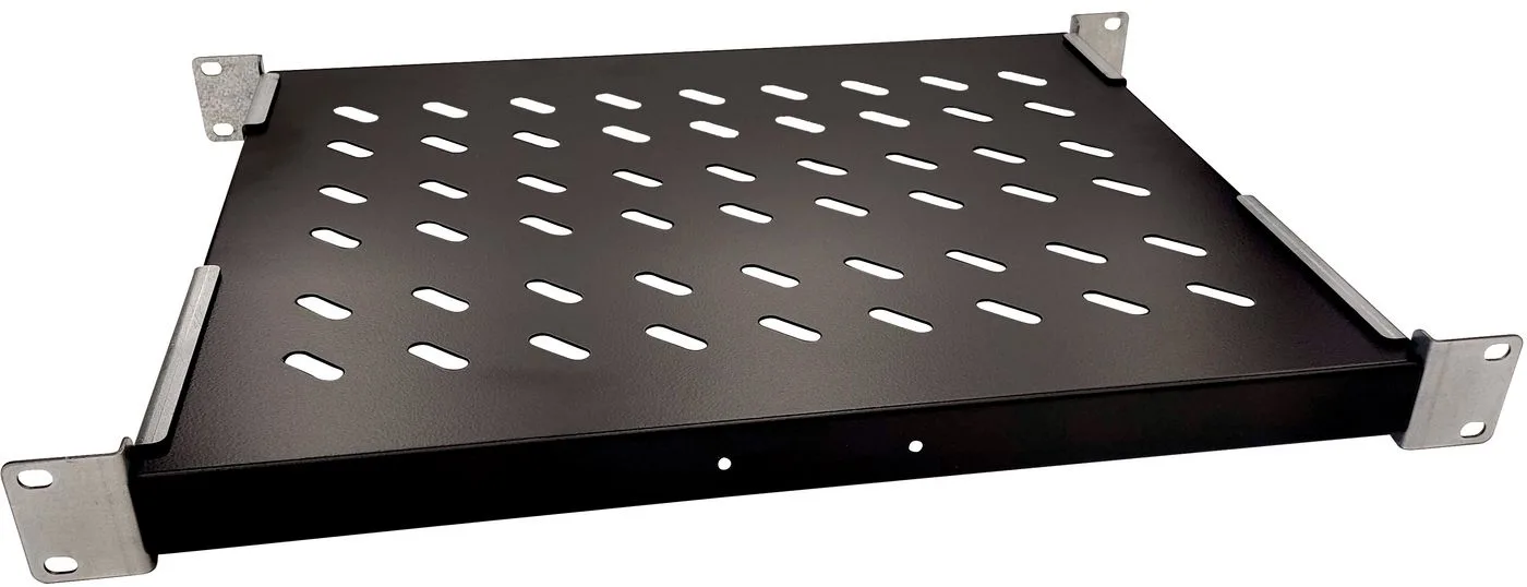 Lanview RAS100BL - Schwarz - 50 kg - 1U - 19 - Oval - 482 mm, Ansicht 2