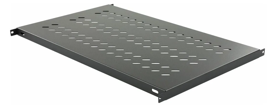 Lanview RAS110BL - Schwarz - 50 kg - 1U - 19 - Oval - 483 mm, Ansicht 3