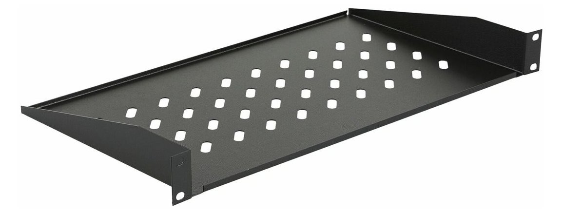 Lanview RAS200BL - Schwarz - 30 kg - 1U - 19 - Oval - 486 mm von LumaTech