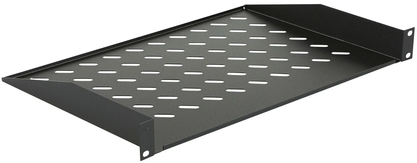 Lanview RAS203BL - Schwarz - 30 kg - 1U - 19 - Oval - 482 mm, Ansicht 2