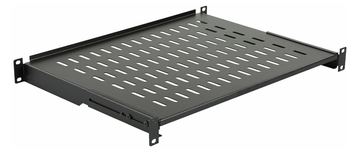 Lanview RAS400BL - Schwarz - 50 kg - 1U - 19 - Oval - 482 mm von LumaTech