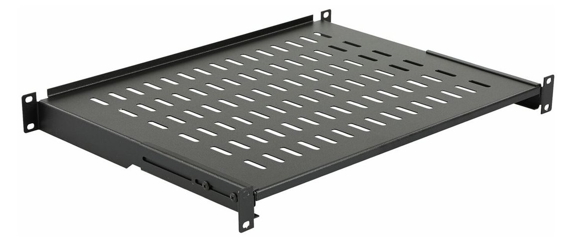 Lanview RAS400BL - Schwarz - 50 kg - 1U - 19 - Oval - 482 mm von LumaTech