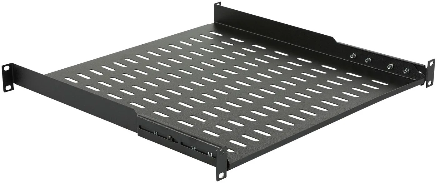 Lanview RAS405BL - Schwarz - 50 kg - 1U - 19 - Oval - 482 mm, Ansicht 2