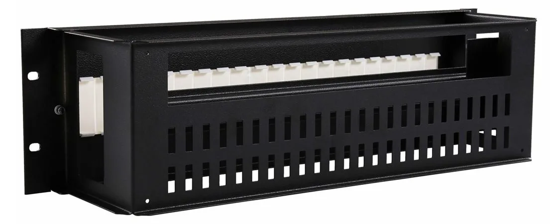 Lanview RAX630BL - Schwarz - 3U - 19 - Rund - 482 mm - 123 mm, Ansicht 2