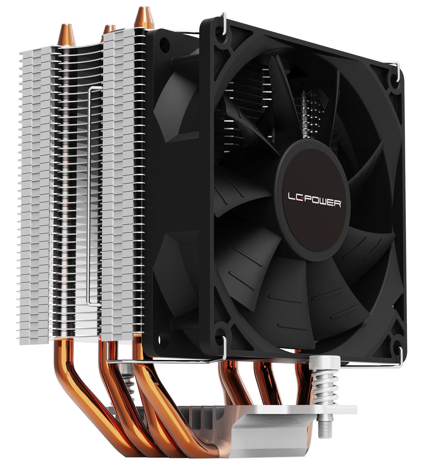 LC-Power CPU-Kuehler 4 Heatpins f.AM5 AM4.1851.1700.1200.115x 92mm - CPU-Kühler - AMD Sockel AM4 (Ryzen) von LumaTech