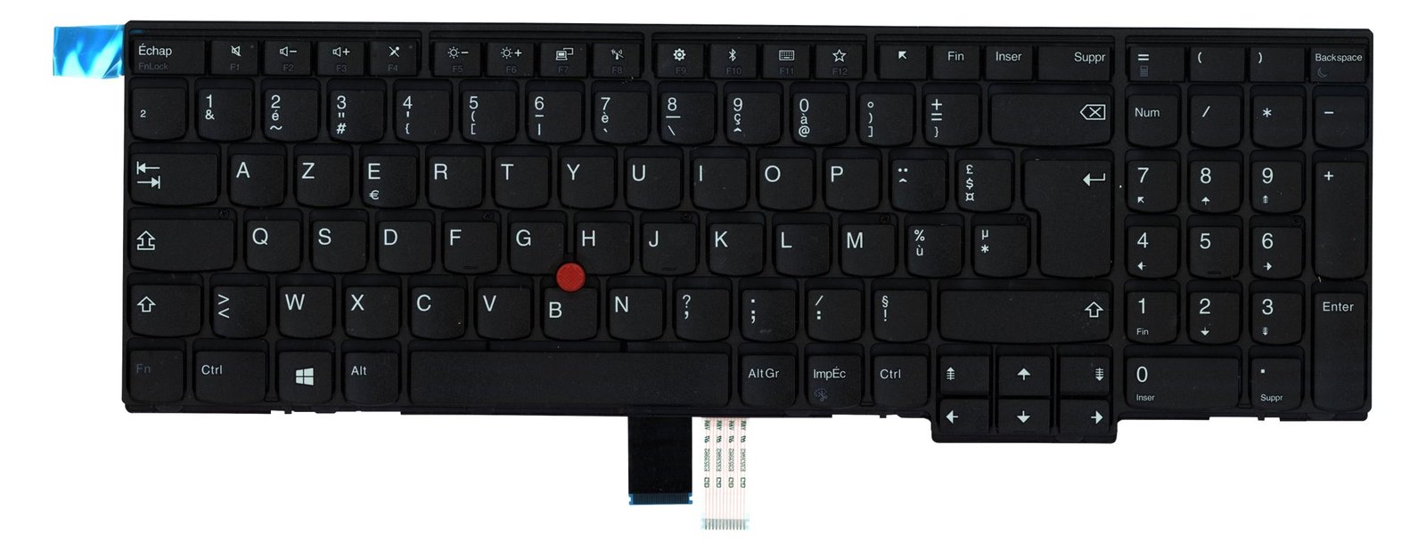 Lenovo 01AX621 - Tastatur - Lenovo - ThinkPad L570 - TL: Französisch, AZERTY
