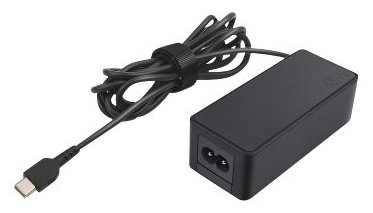 Lenovo 45W Standard AC Adapter (USB Type-C) - Netzteil - Wechselstrom 100-240 V - 45 Watt - Dänemark - CRU