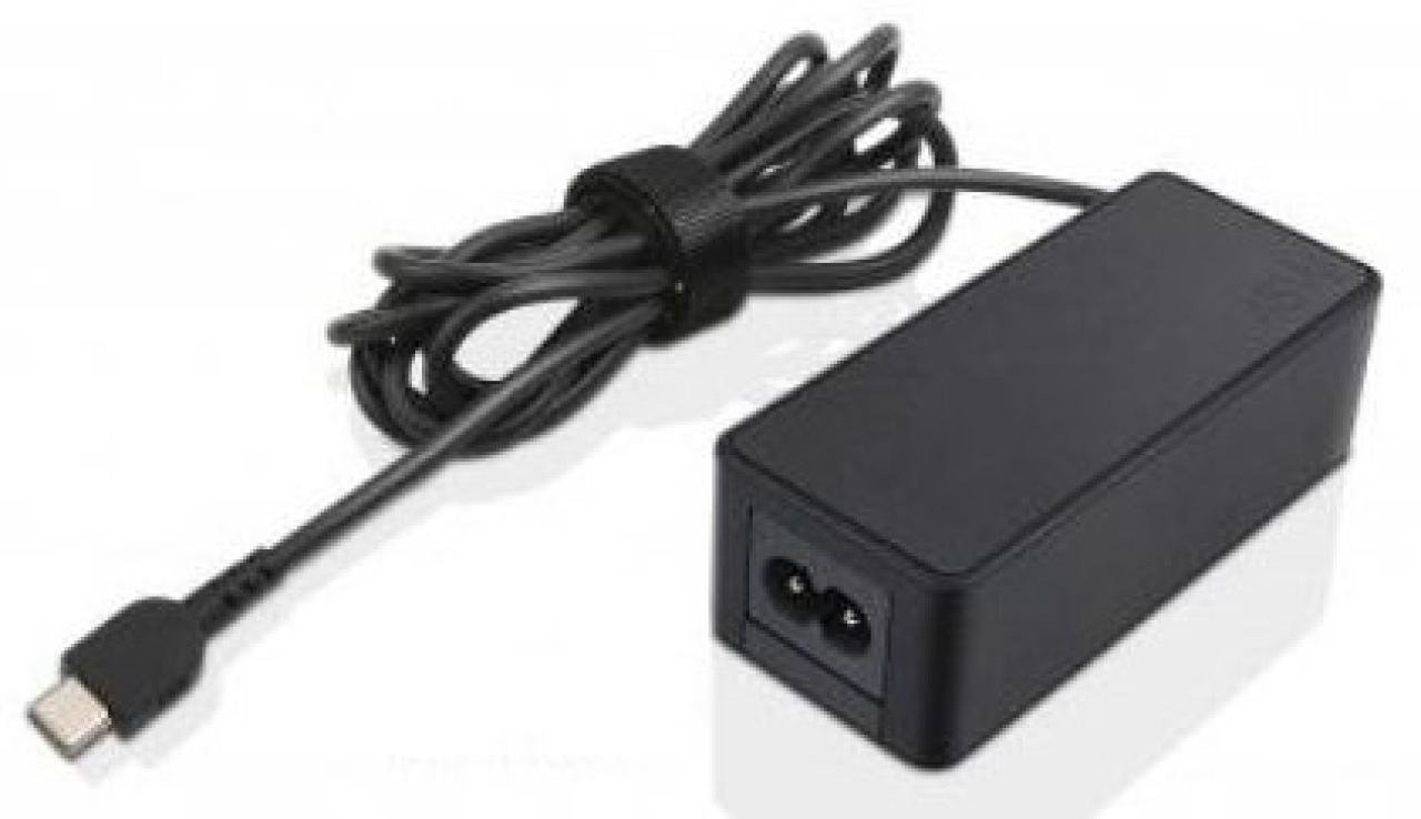 Lenovo 45W Standard AC Adapter (USB Type-C) - Netzteil - Wechselstrom 100-240 V - 45 Watt - für Lenovo 100e