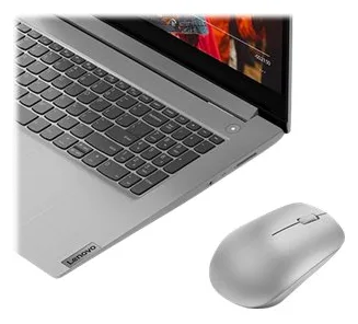 Lenovo 530 Wireless Mouse - Maus - rechts- und linkshändig - optisch - 3 Tasten - kabellos - 2.4 GHz - grau, platin, Ansicht 2