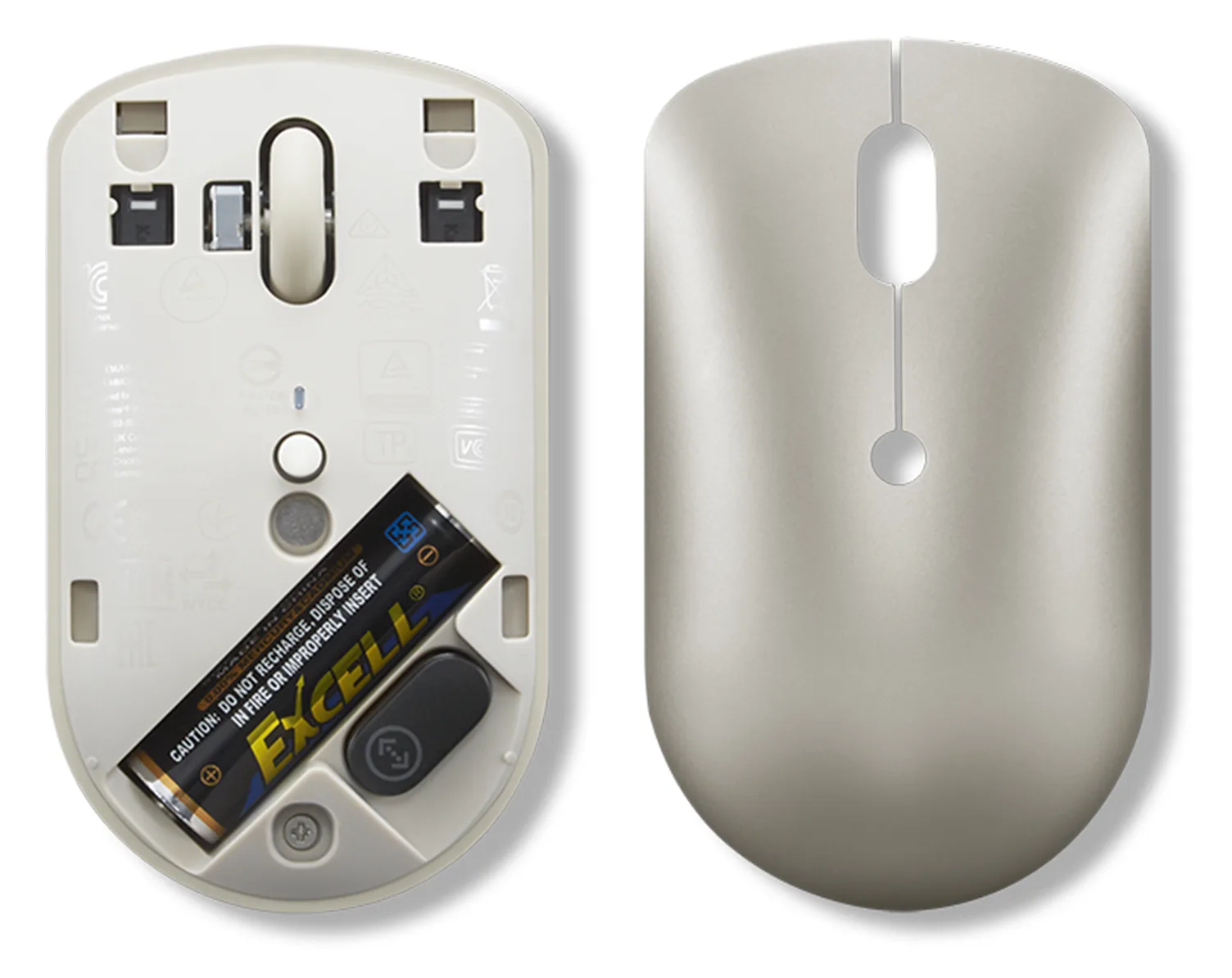Lenovo 530 Wireless Mouse - Maus - rechts- und linkshändig - optisch - 4 Tasten - kabellos - 2.4 GHz, Ansicht 5