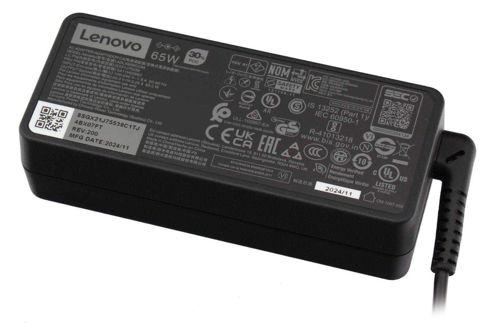 Lenovo AC Adapter 3.25A W125605113