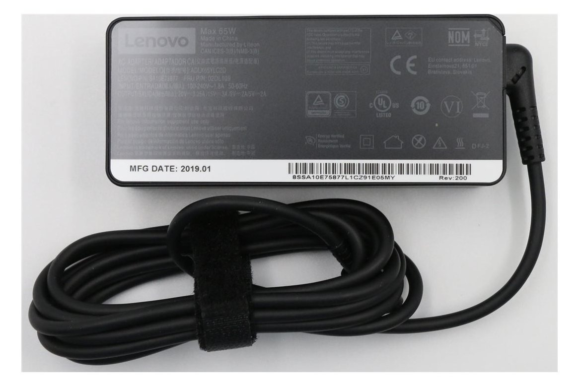 Lenovo ac Adapter USB Type-C includes power cable - Netzteil