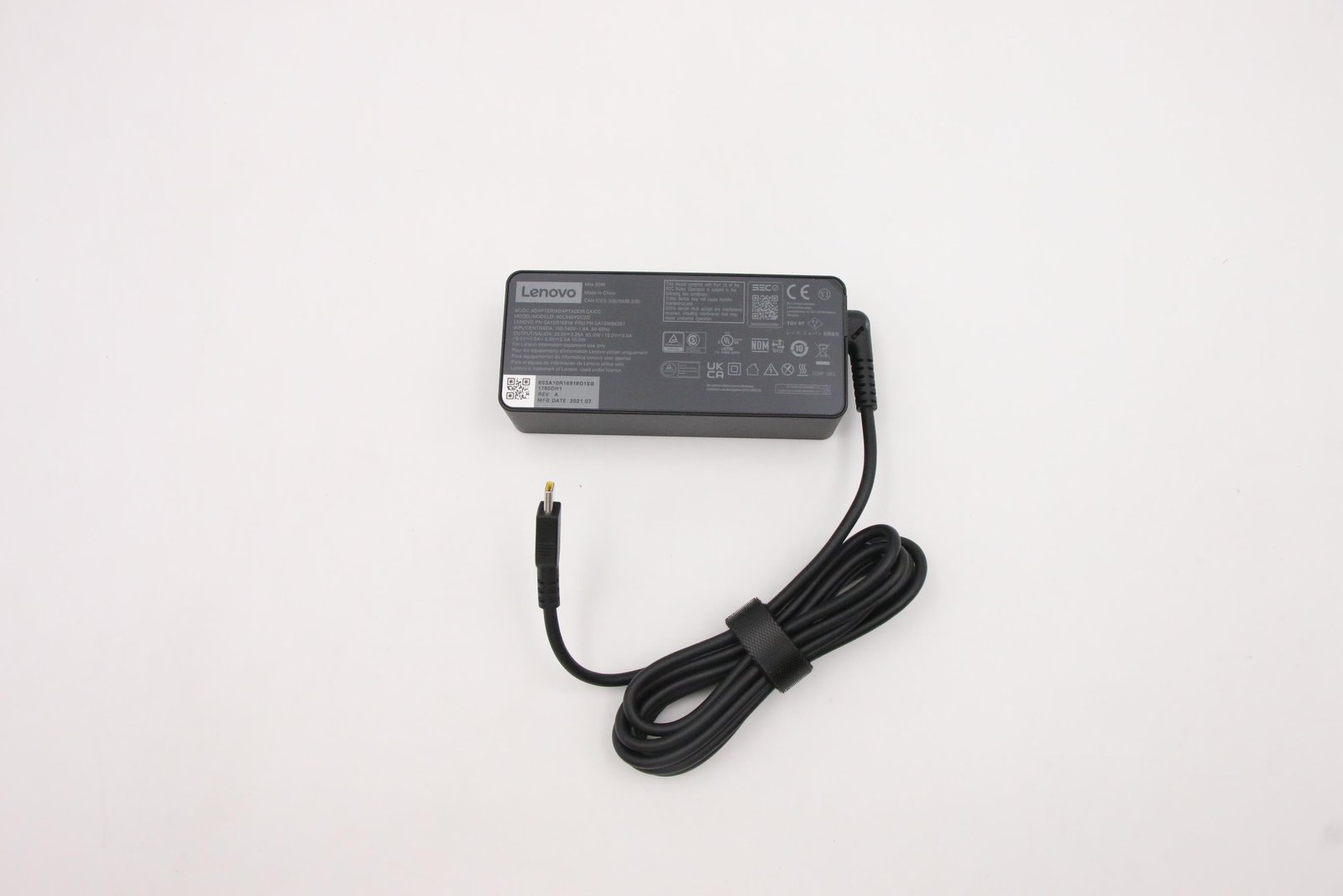 Lenovo AC Adapter USB Type-C includes power cable - PC-/Server Netzteil