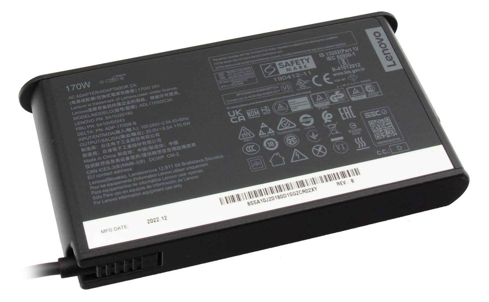 Lenovo AC-Adapter Slim 2 Pin - Netzteil - Netzteil