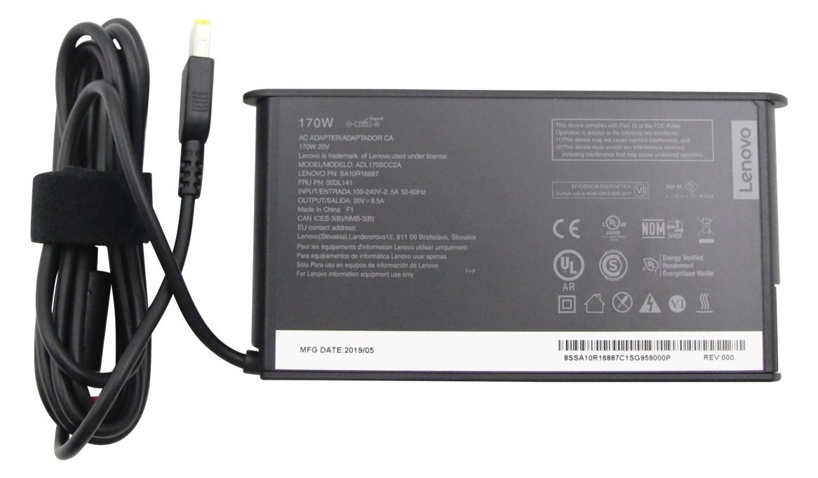 Lenovo Chicony ADL170SCC2A - Netzteil - Wechselstrom 100-240 V