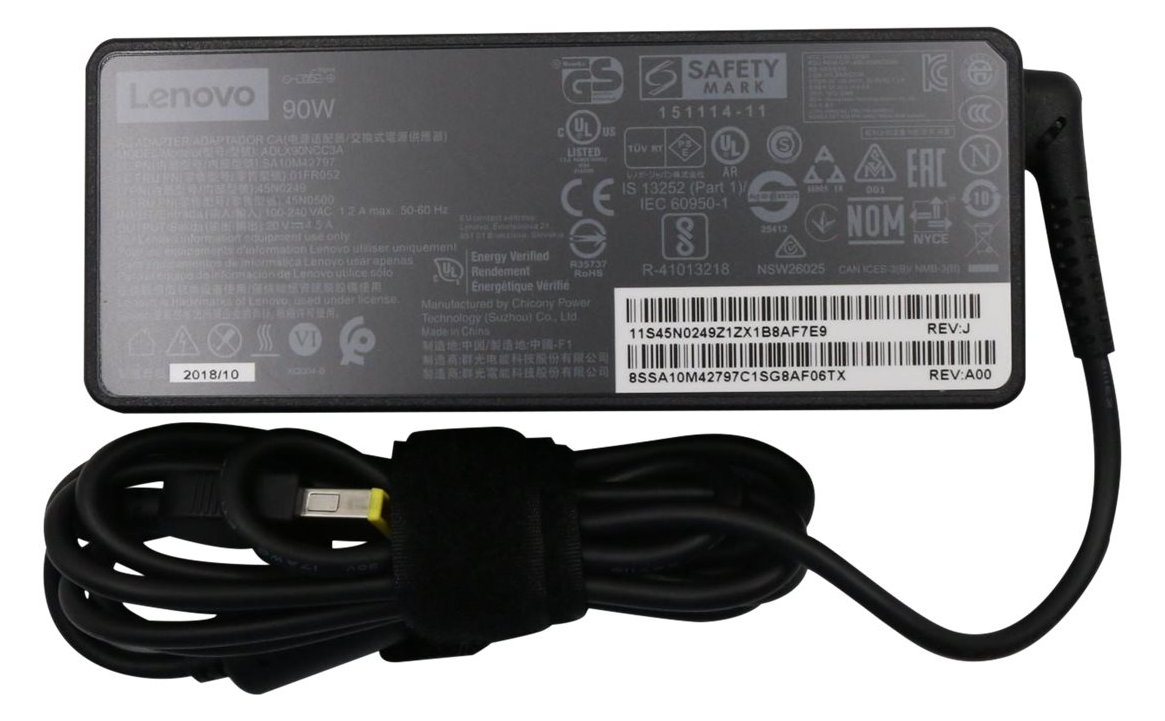 Lenovo Chicony ADLX90NCC3A - Netzteil - 90 Watt - FRU, (CRU)