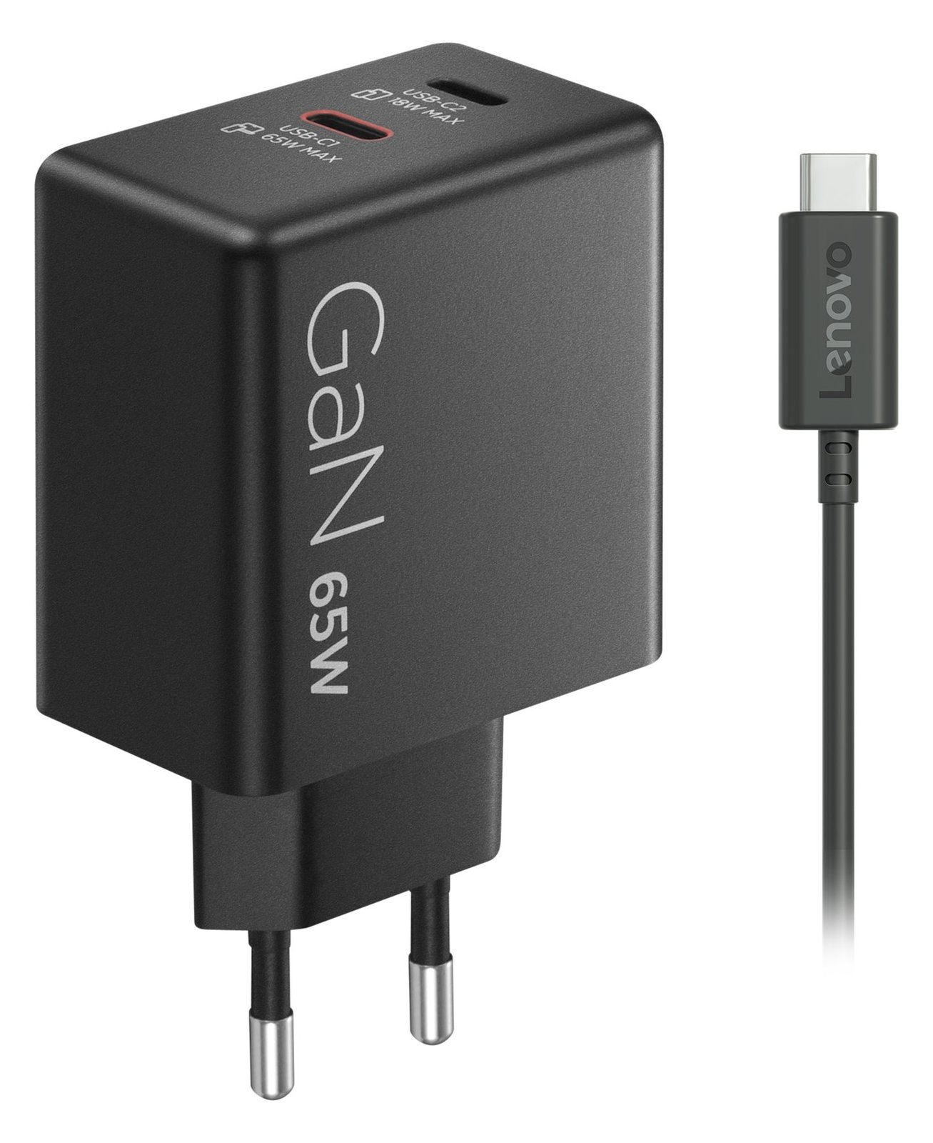 Lenovo Dual - Netzteil - GaN - Wechselstrom 100/240 V