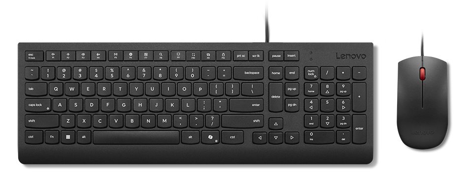 Lenovo ESSENT.WIRED KEYB/MOUSE - TL: Deutsch, QWERTZ