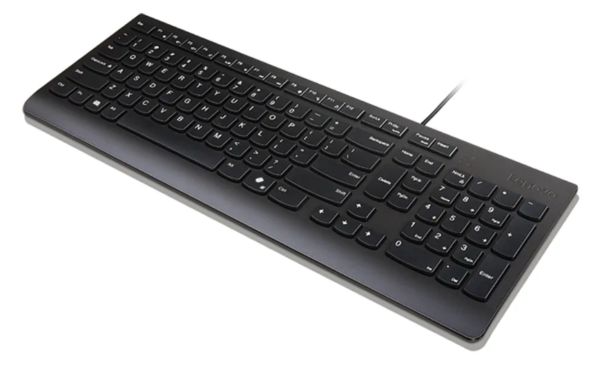 Lenovo Essential - Tastatur - USB - TL: Nordisch, QWERTY - Nordisch, Ansicht 2