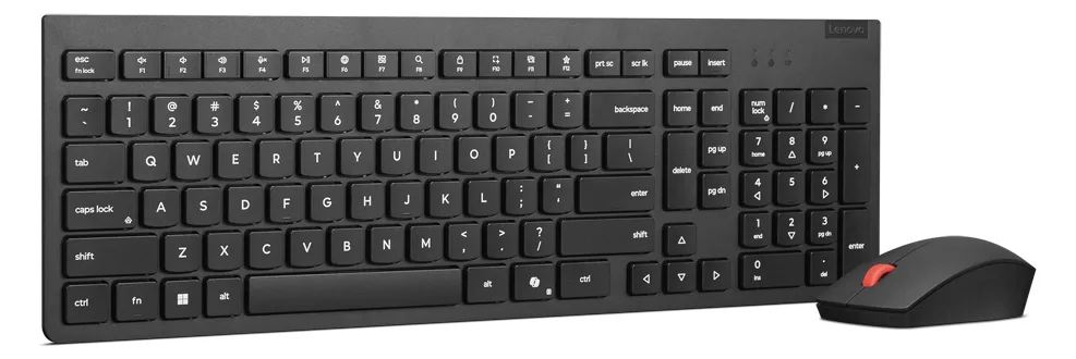 Lenovo Essential Wireless Combo Gen 2 - Tastatur-und-Maus-Set - TL: Deutsch, QWERTZ, Ansicht 4