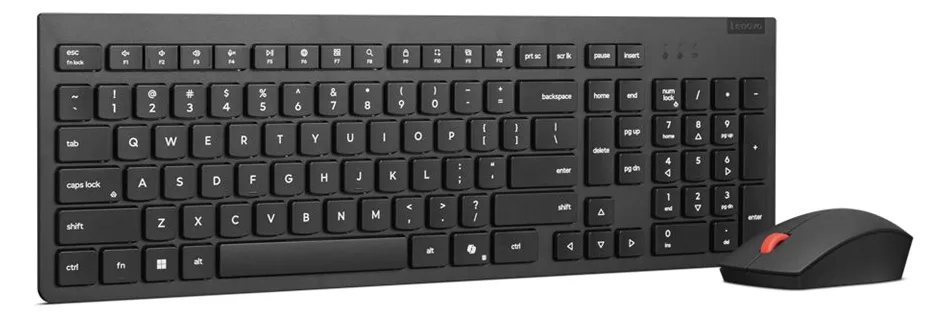 Lenovo Essential Wireless Combo Gen 2 - Tastatur-und-Maus-Set - TL: Nordisch, QWERTY, Ansicht 3