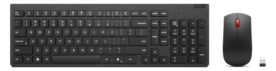 Lenovo Essential Wireless Combo Gen 2 - Tastatur-und-Maus-Set - TL: Nordisch, QWERTY, Ansicht 4