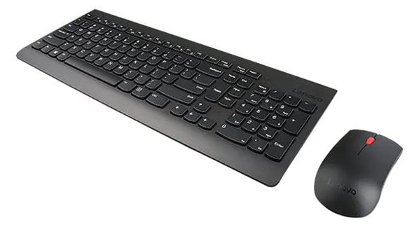 Lenovo Essential Wireless Combo Keyboard & Mouse Gen2 Black 129 - Tastatur - TL: Deutsch, QWERTZ