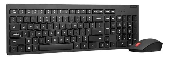 Lenovo Essential Wireless Combo Keyboard & Mouse Gen2 Black 129 - Tastatur - TL: Deutsch, QWERTZ, Ansicht 3