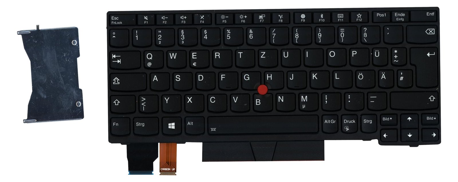 Lenovo Lite-On - Ersatztastatur Notebook - mit Trackpoint - TL: Deutsch, QWERTZ