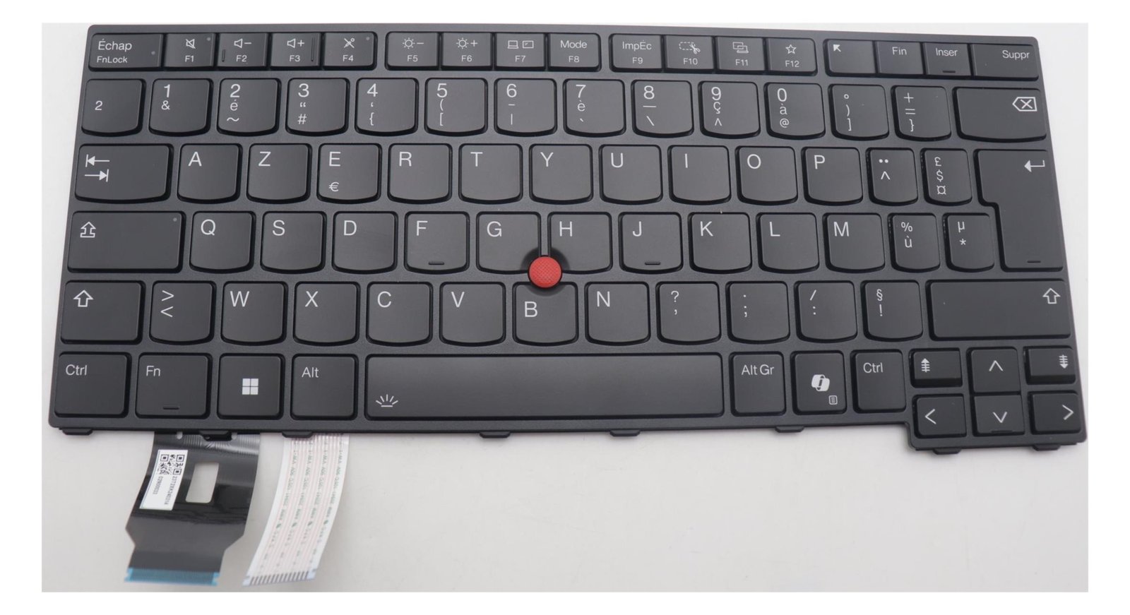Lenovo NB_KYB CS24 FL TOP BK-BL TRI - Tastatur - Tastatur - TL: Französisch, AZERTY