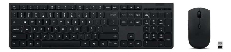 Lenovo Professional - Tastatur-und-Maus-Set - full size - TL: Deutsch, QWERTZ, Ansicht 2