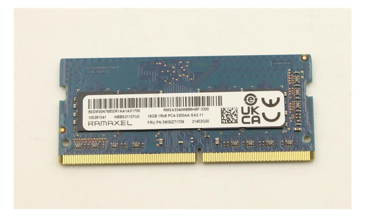 Lenovo Ramaxel - DDR4 - Modul - 16 GB - SO DIMM 260-PIN von LumaTech