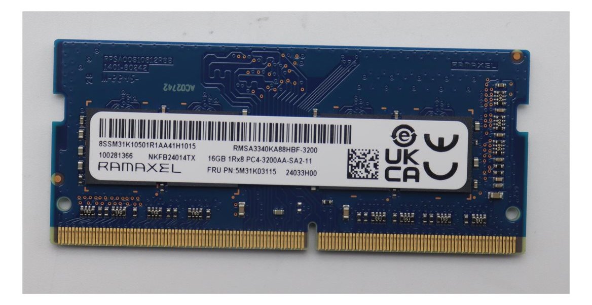 Lenovo Ramaxel - DDR4 - Modul - 16 GB - SO DIMM 260-PIN von LumaTech