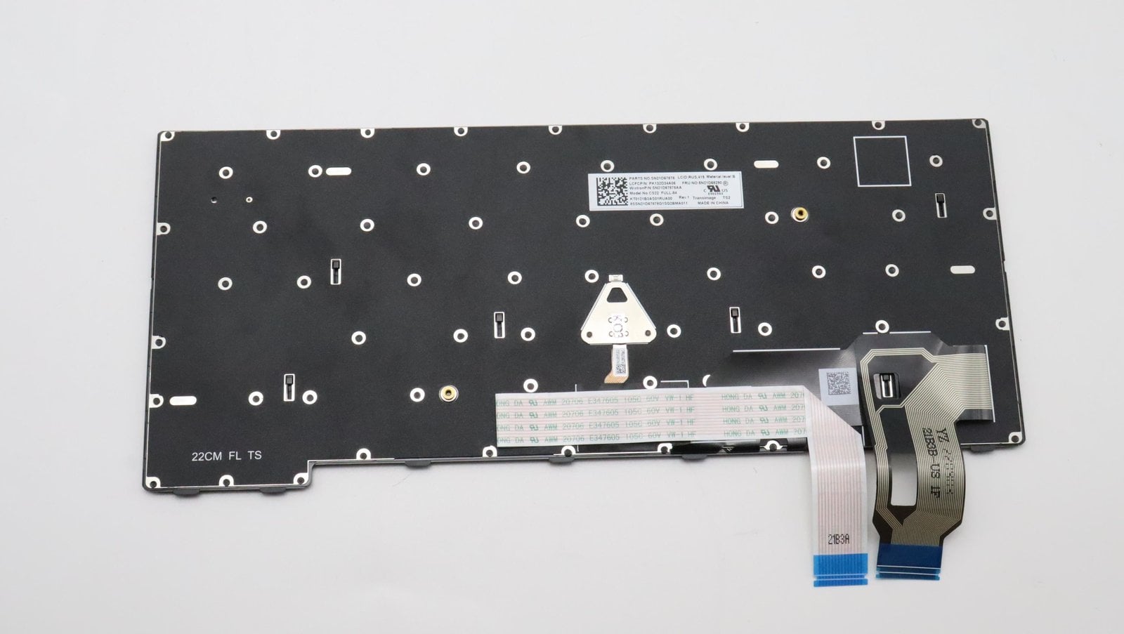 Lenovo Sunrex - Ersatztastatur Notebook - hinterleuchtet - TL: Französisch, AZERTY