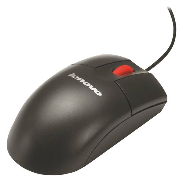 Lenovo ThinkPlus - Maus - optisch - 3 Tasten