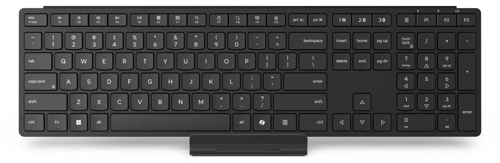 Lenovo Wireless Multi-Mode Pro Keyboard 6000 - TL: Deutsch, QWERTZ, Ansicht 4