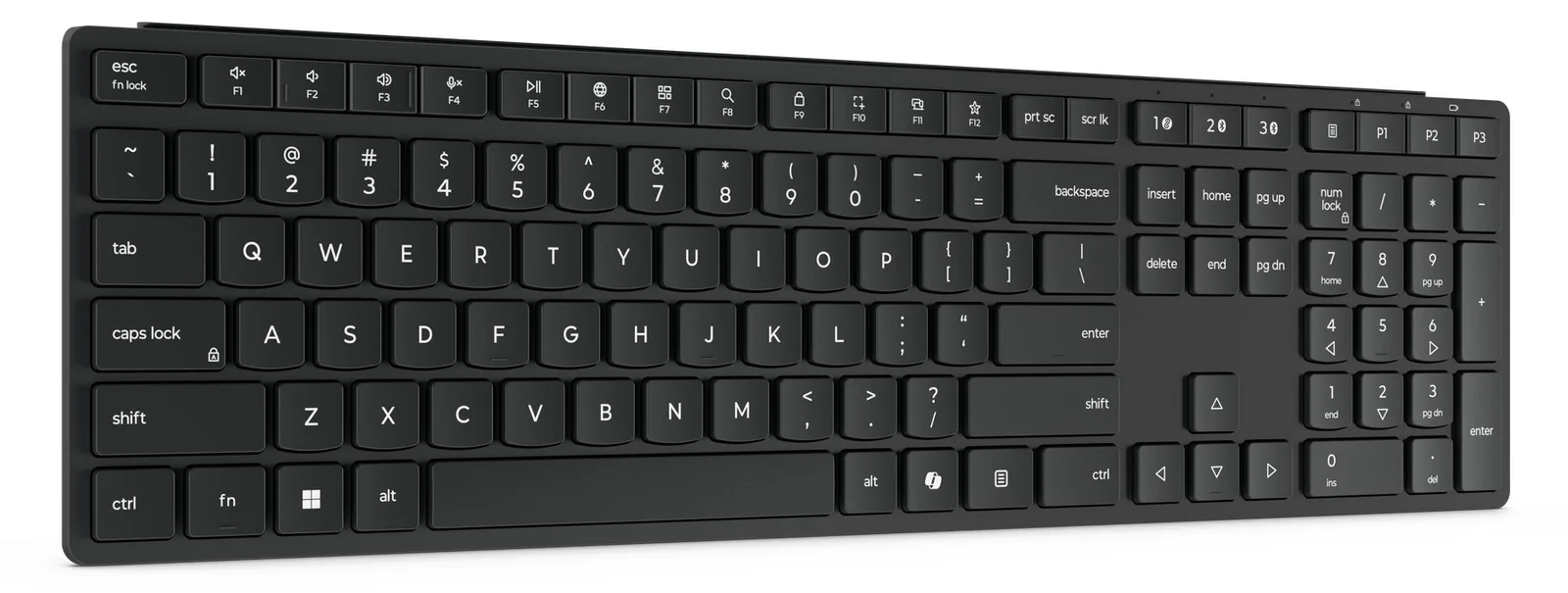 Lenovo Wireless Multi-Mode Pro Keyboard 6000 - TL: Deutsch, QWERTZ, Ansicht 6