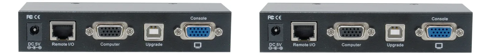LevelOne KVM over Cat.5 Extender - Sender und Empfänger - Kabelgebunden - 100 m - Cat5 - Cat5e - 1920 x 1200 Pixel, Ansicht 4