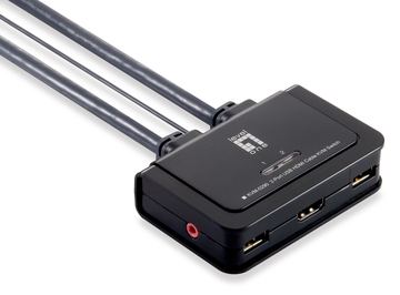 LevelOne KVM-0290 - KVM-Switch - 2 x KVM port(s) von LumaTech