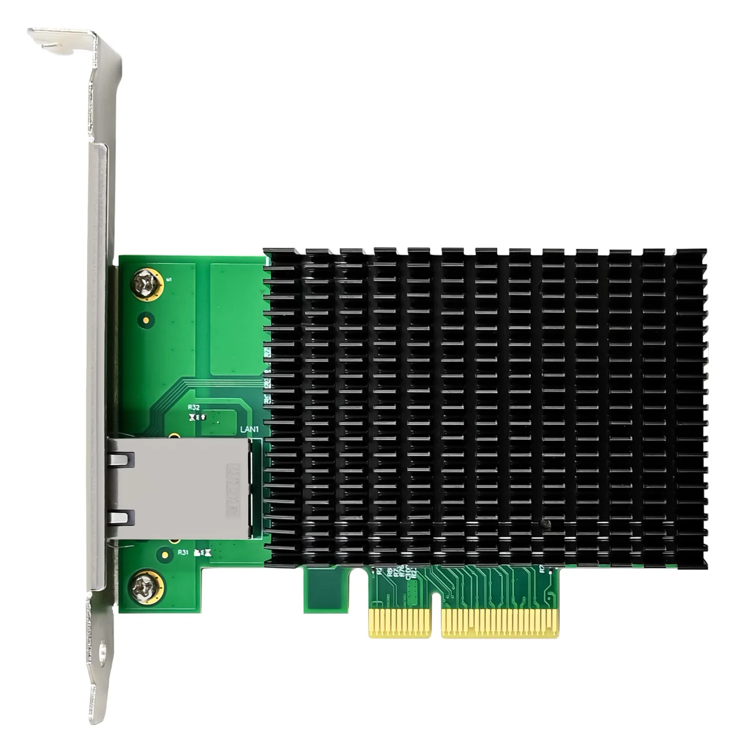 LevelOne Netzwerkadapter GNC-0210 10-Gigabit PCIe 1xRJ45 sw - Netzwerkkarte - PCI-Express, Ansicht 2