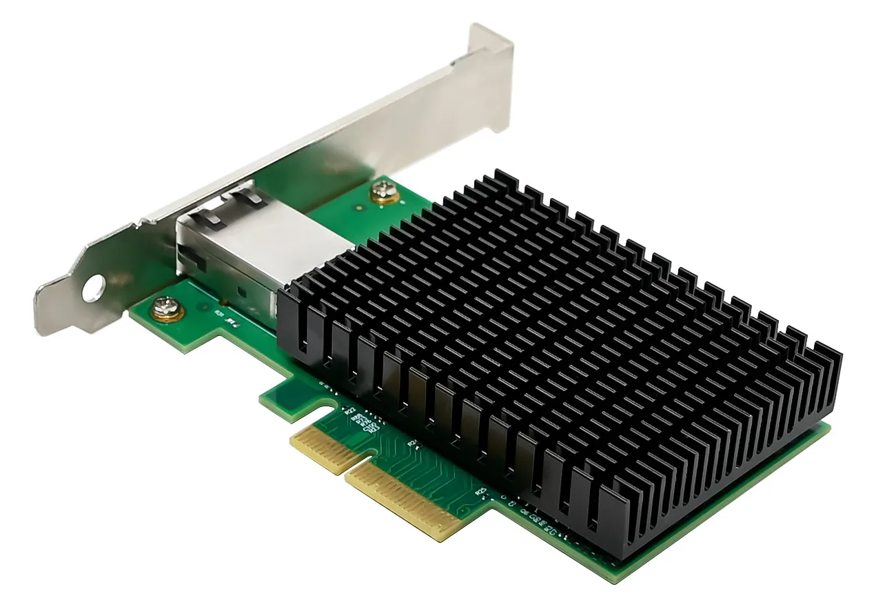LevelOne Netzwerkadapter GNC-0210 10-Gigabit PCIe 1xRJ45 sw - Netzwerkkarte - PCI-Express, Ansicht 3