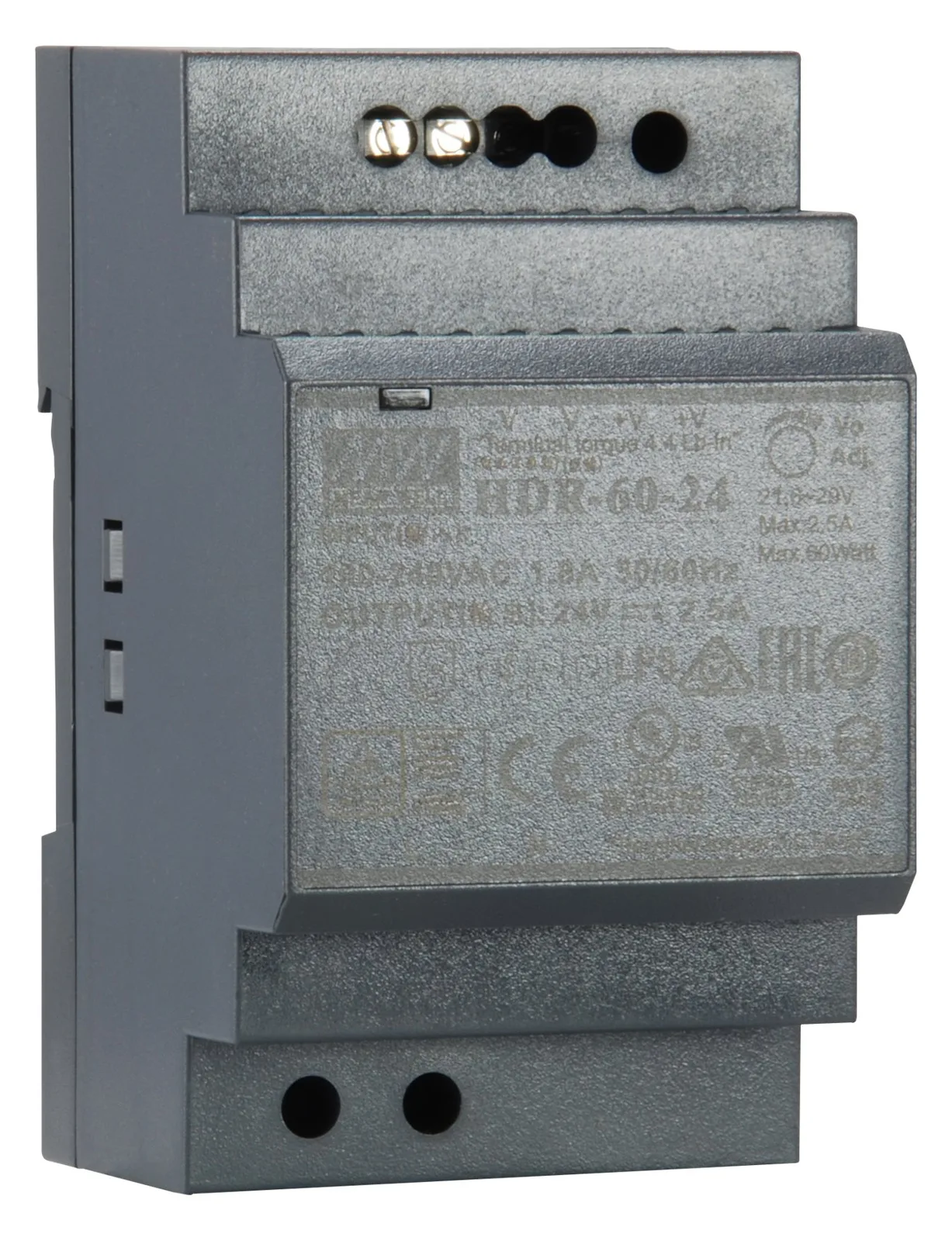 LevelOne POW-2421 - Netzteil (DIN-Schienenmontage möglich), Ansicht 4