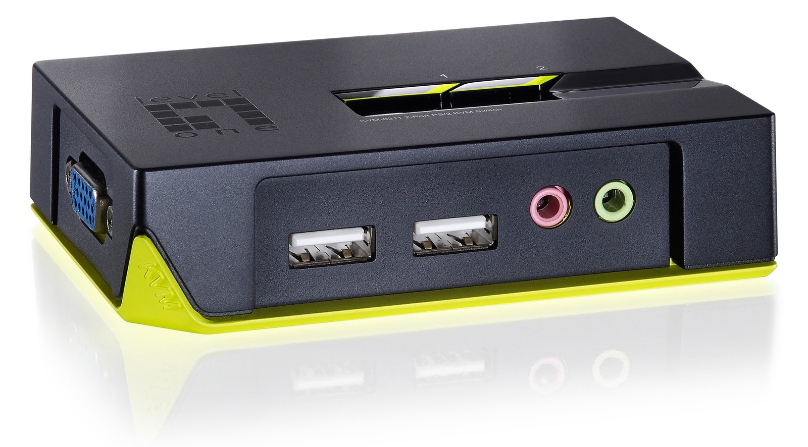 LevelOne ViewCon KVM-0221 - KVM-/Audio-Switch