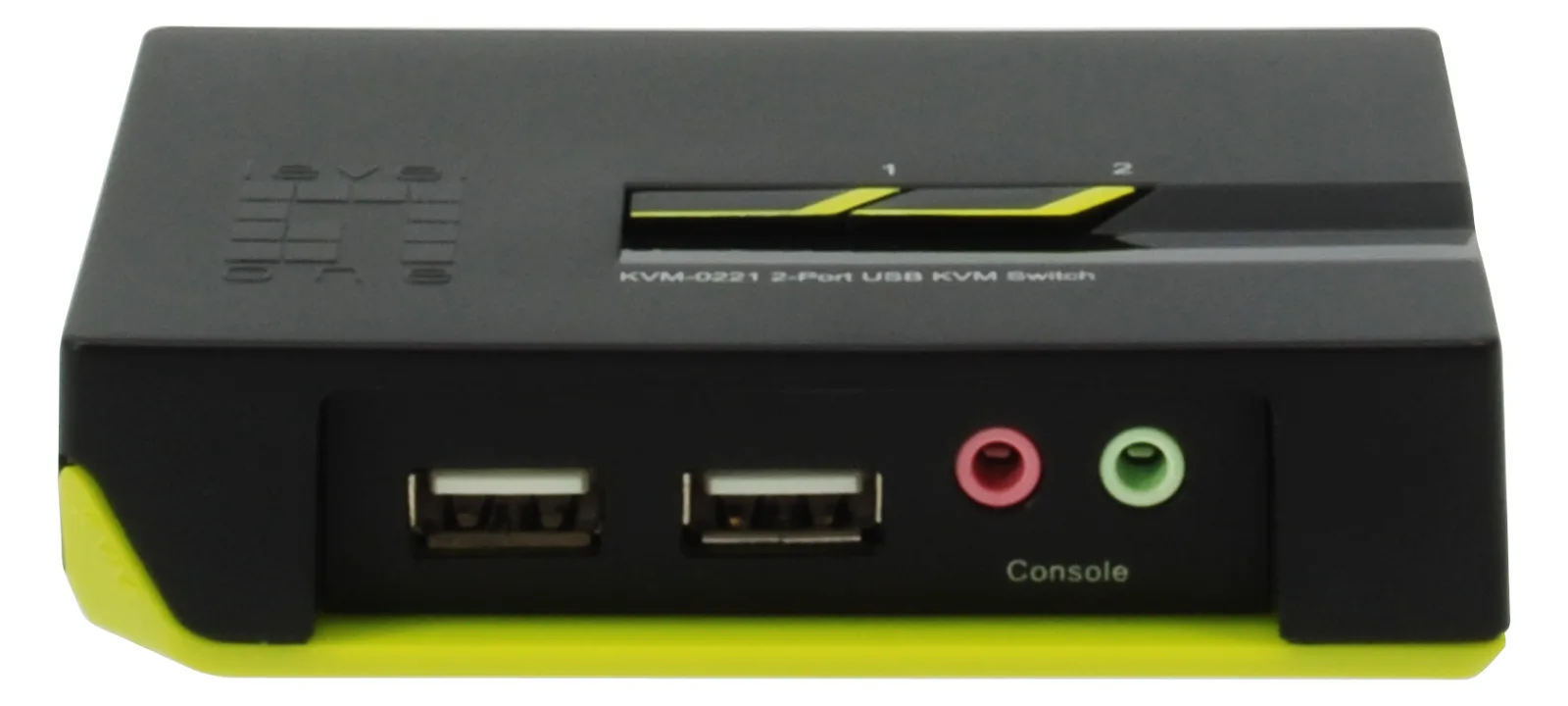 LevelOne ViewCon KVM-0221 - KVM-/Audio-Switch, Ansicht 4